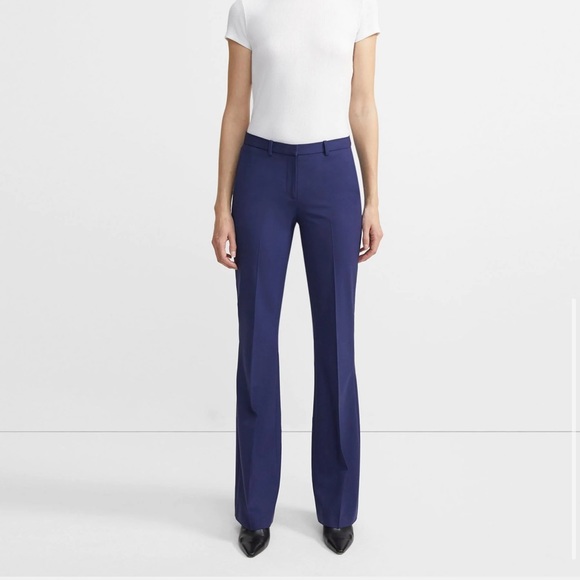 NWT Theory Dimitria Pant in Traceable Wool - Picture 2 of 6